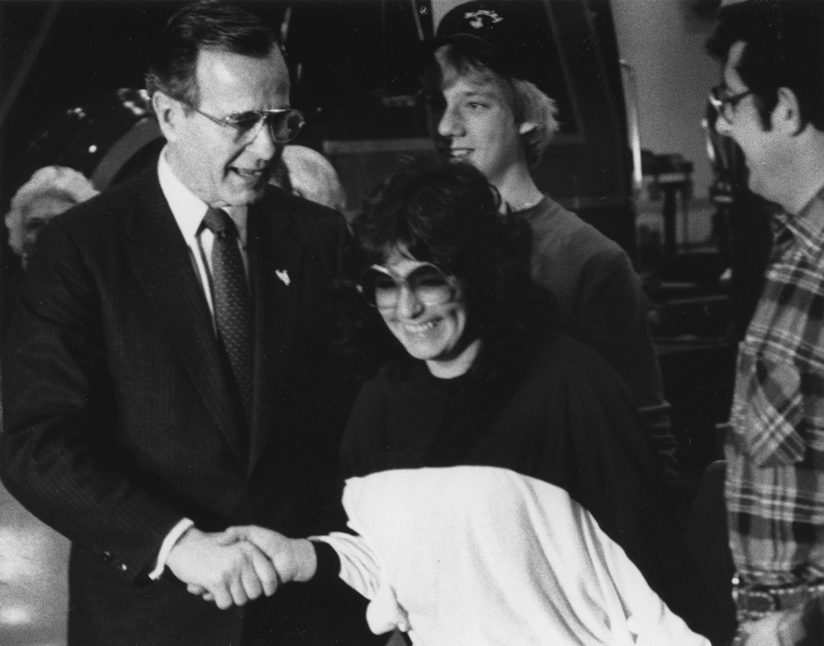 George Bush in Casper